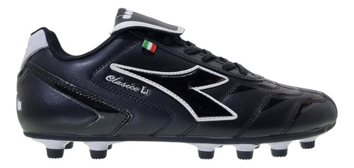 Botines Hombre Diadora Futbol Cuero Clasico Lt Field Cesped