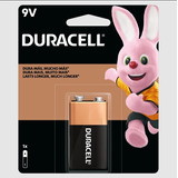 Bateria Pilha Alcalina Duracell 9v Cartela 1 Unidade