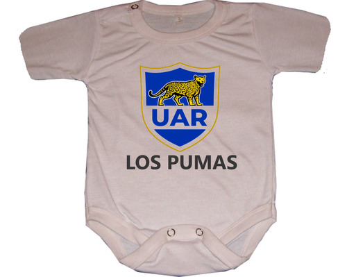 Bodys Para Bebe Rugby Pumas Argentina Bebés