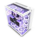 Gabinete Nzxt H9 Elite Mid Tower Cristal Templado Atx Blanco