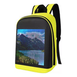 Mochila Personalizable Con Pantalla Led A Color Para Via [u]