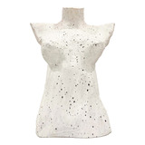 Maniquies Medio Torso Carton Laser Clasicos