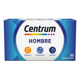 Suplemento Multivitaminico Centrum Hombre Multimineral X 30 Sabor No