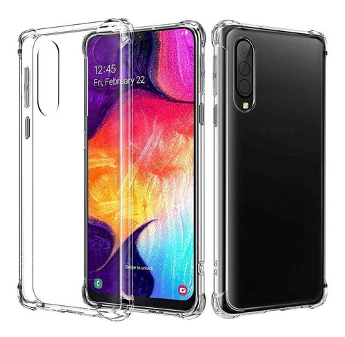 Funda Antigolpe Transparente Reforzada Para Samsung + Envio