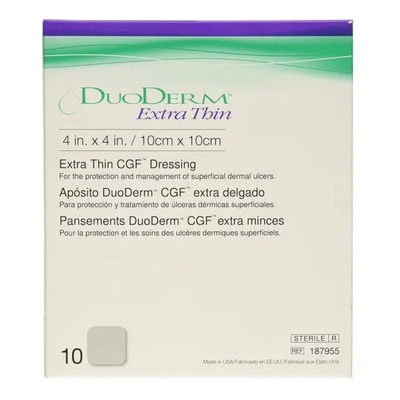 Duoderm Et 10 Apósitos Extra Delgados 10 X 10 cm | Envío gratis