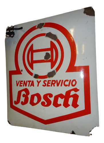Cartel Enlozado Bosch Original