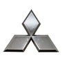 Emblema Logo Mitsubishi Cromado Auto Adhesivo   Mitsubishi L200