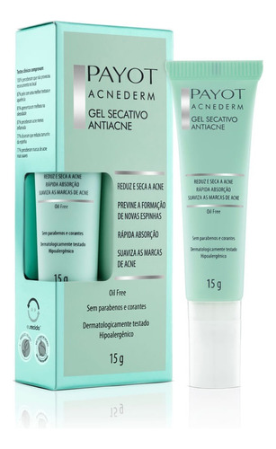 Payot Gel Secativo Antiacne Acnederm 15g