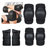 Coderas De Rodilla Con Protector De Muñeca Ajustable 6pcs