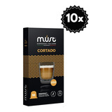 100 Cápsulas Must Cortado Para Nespresso