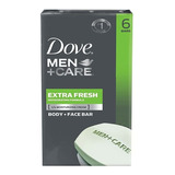 Barra Corporal Y Facial Dove Men + Care Extra Fresh 4 Oz,