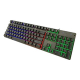 Teclado Semi Mecanico Gamer Gtc Cbg-009 Retroiluminado Españ Color Del Teclado Gris Oscuro Idioma Español España