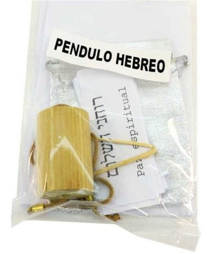 Péndulo Hebreo Diagnóstico Madera - Pacha Kuyuy