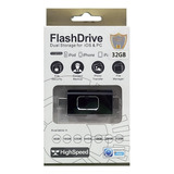  Flash Drive  Memoria Usb 32 Gb Dual Storage Para Ios &  Pc