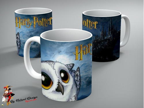 Taza - Tazón De Ceramica Harry Potter Lechuza Hedwig 02