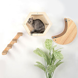 Conjunto De Muebles De Pared Para Gatos, Diseño Moderno