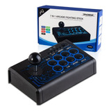 Controle Fliperama 7 Em 1 Arcade Dobe Para Ps4 X-box Pc N-s