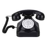 Xx 1 Uds Vintage Teléfono Antiguo Dial Retro Teléfono