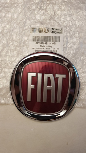 Emblema Sigla Delantera Fiat Nueva Ducato Original Nueva Foto 2