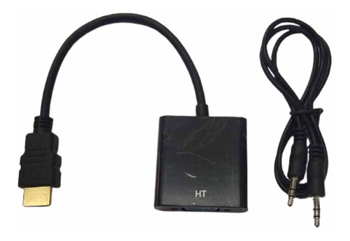 Interfaz Hdmi - Vga C/ Cable De Audio