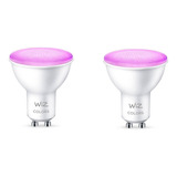 Lampara Led Wiz Wifi Color 4.9w Gu10 X2 Unidades