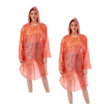 Poncho Para Lluvia Capa Impermeable Con Gorro Por Docena 