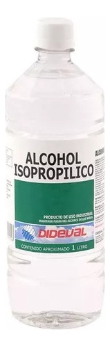Alcohol Isopropílico 99,7% - 1 Litro Dideval / Ventasrey