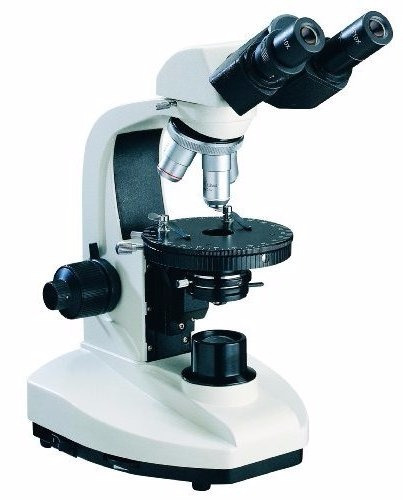 Microscopio Binocular Con Sistema De Polarización 