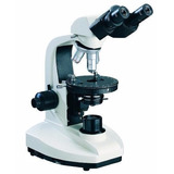 Microscopio Binocular Con Sistema De Polarización 