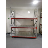 Racks 2.40x100x2.30 - 3 Niv. C/pisos Metalicos Incluidos!!