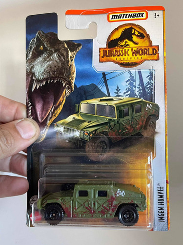 Matchbox 1/64 Jurassic World Dominion Ingen Humvee Unico!