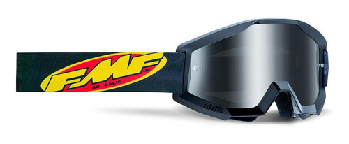 Fmf Powercore Goggle Core Black - Mirror Silver Lens