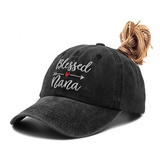 Waldeal - Gorra De Béisbol Para Mujer Con Cola De Caballo Bo