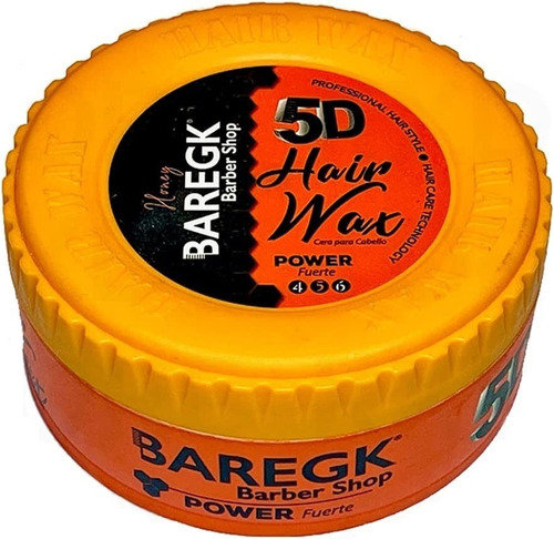 Baregk 5d Hair Wax Power Cera Fuerte Cabello 150ml - Turquia