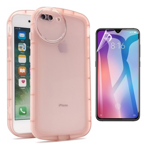 Funda + Mica Mayoreo Vivo Oppo Realme Samsung iPhone Redmi