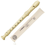 Flauta Dulce Yamaha Soprano Funda Original Do Garantia Ofic