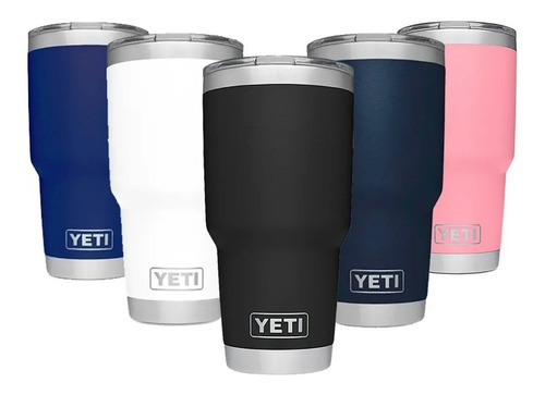 Paquete 7 Termos Yeti 30 Oz Personalizado Láser P Empresas