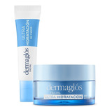 Kit Facial Dermaglós Ultra Hidratante Crema + Contorno Ojos