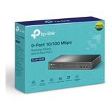 Switch Poe 9 Portas Fast 10/100 (8 Portas Poe+) Tl-sf1009p