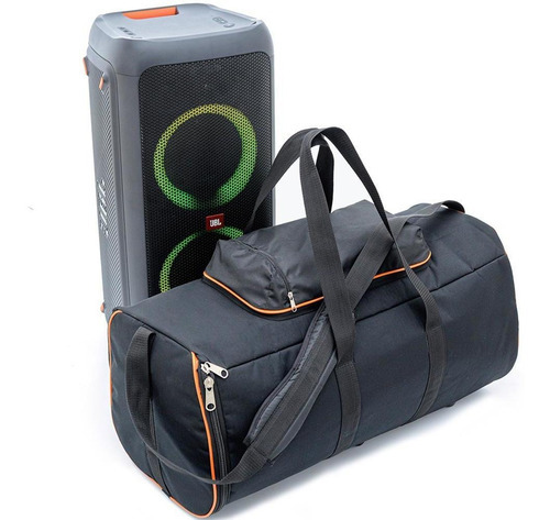 Case Bolsa Capa Caixa Som Partybox 300 Super Resistente Cor Preto