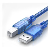 Lote 10pz Cable Para Impresora Escaner Multifuncional, Azul
