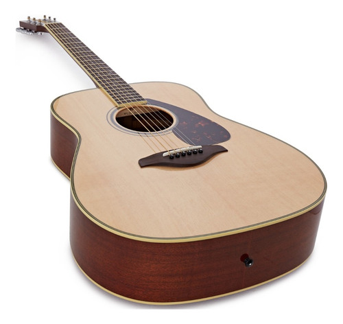 Guitarra Acústica Yamaha Fg820 Dreadnought Caoba Brillante