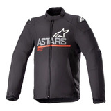 Jaqueta Alpinestars Smx Waterproof - Preto Cinza Vermelho