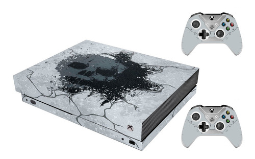 Skin Para Xbox One X Modelo (10189xox) Gears