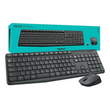 Kit Teclado E Mouse Wireless Sem Fio Mk235