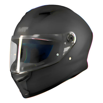 Casco Mt Helmets Stinger 2 Pure A1 Negro Mate Para Moto Negro Sólido Mate L | Meses sin interés