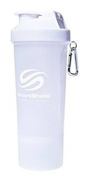 Botella Hidratacion Smart Shaker, 500 Ml, Blanco