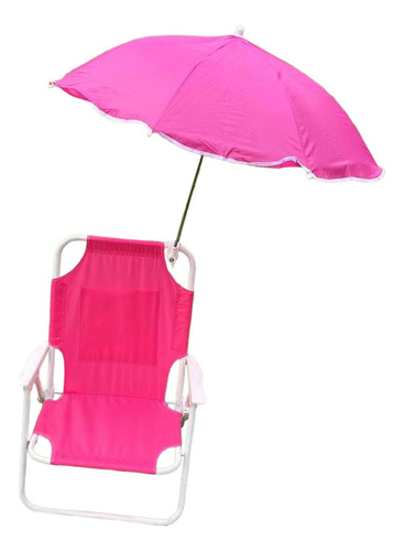 Silla Al Aire Libre Para Niños Con Sombrilla Parasol Para