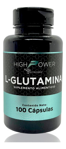 Glutamina 100 Cápsulas High Power