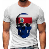 Camiseta Caveira Skull Costa Rica Copa A